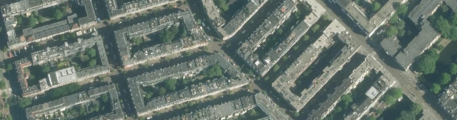 Luchtfoto van Fannius Scholtenbuurt