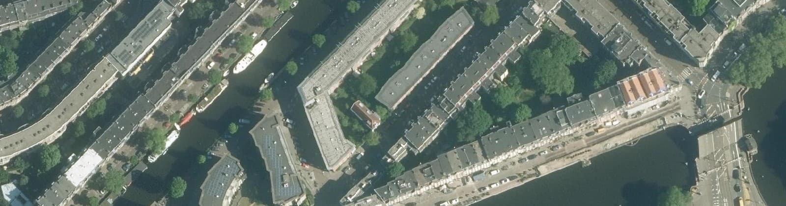 Luchtfoto van De Wittenbuurt-Zuid
