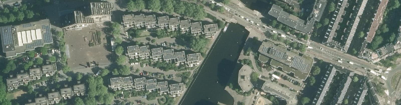 Luchtfoto van Frederik Hendrikbuurt-Zuidwest