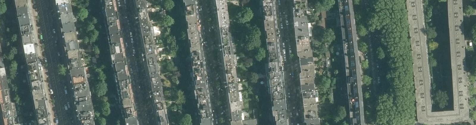 Luchtfoto van Trompbuurt
