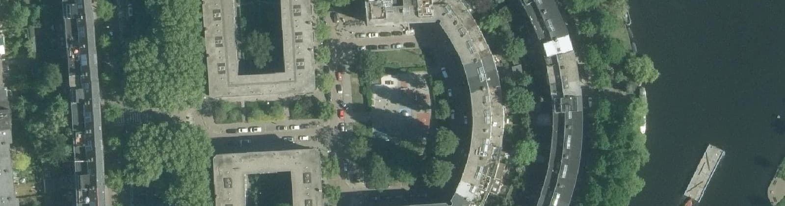 Luchtfoto van Geuzenhofbuurt