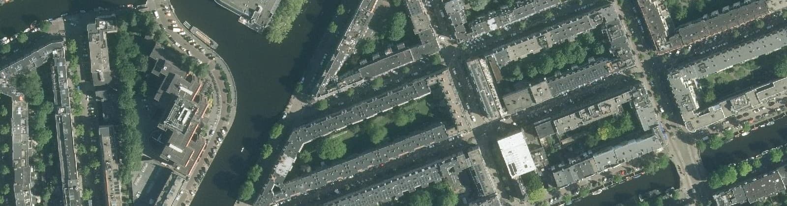 Luchtfoto van Lootsbuurt