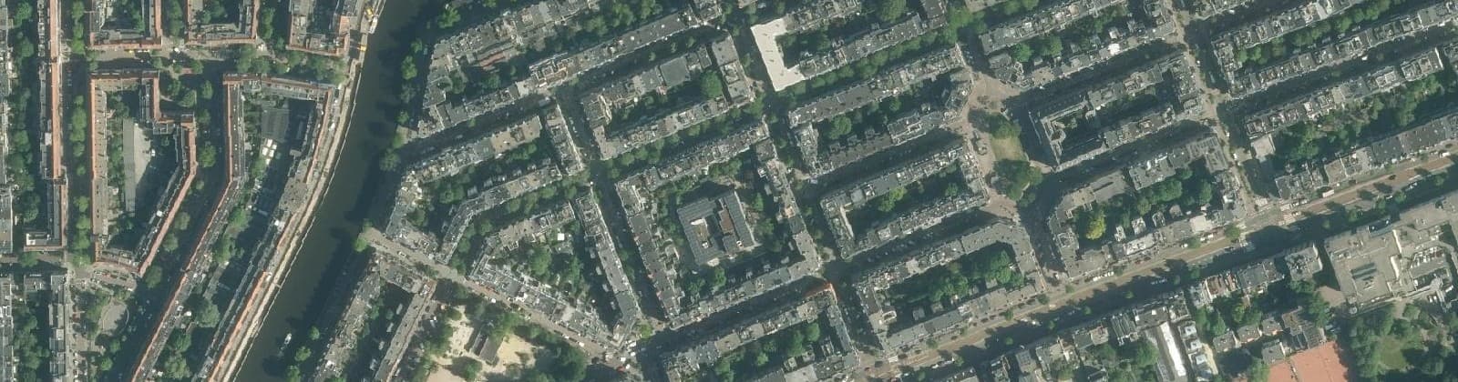 Luchtfoto van Cremerbuurt-West