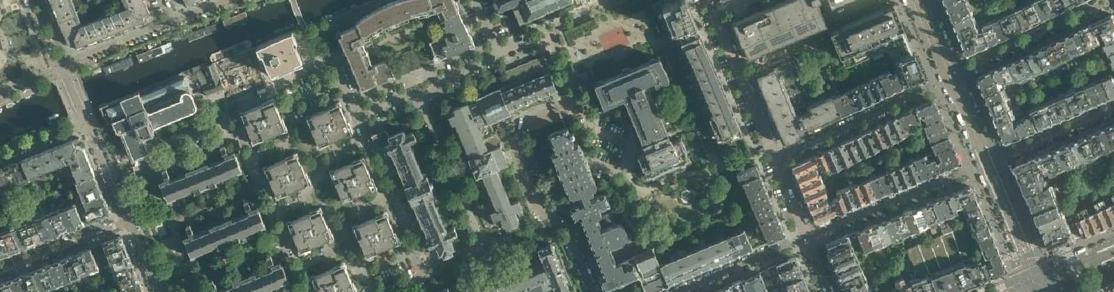 Luchtfoto van WG-terrein