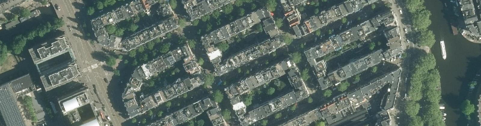 Luchtfoto van Helmersbuurt-Oost