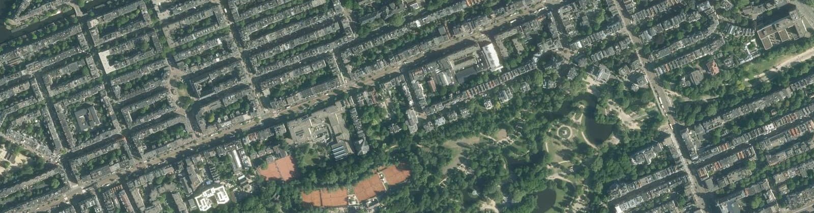 Luchtfoto van Vondelparkbuurt-Midden