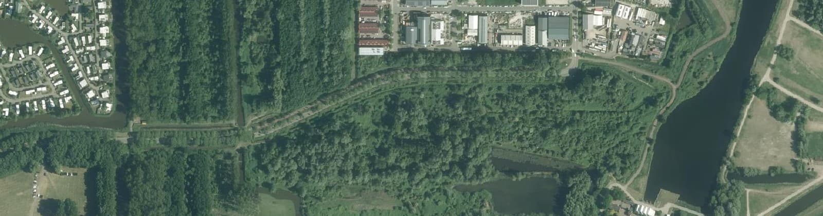 Luchtfoto van Sloterdijk De Heining