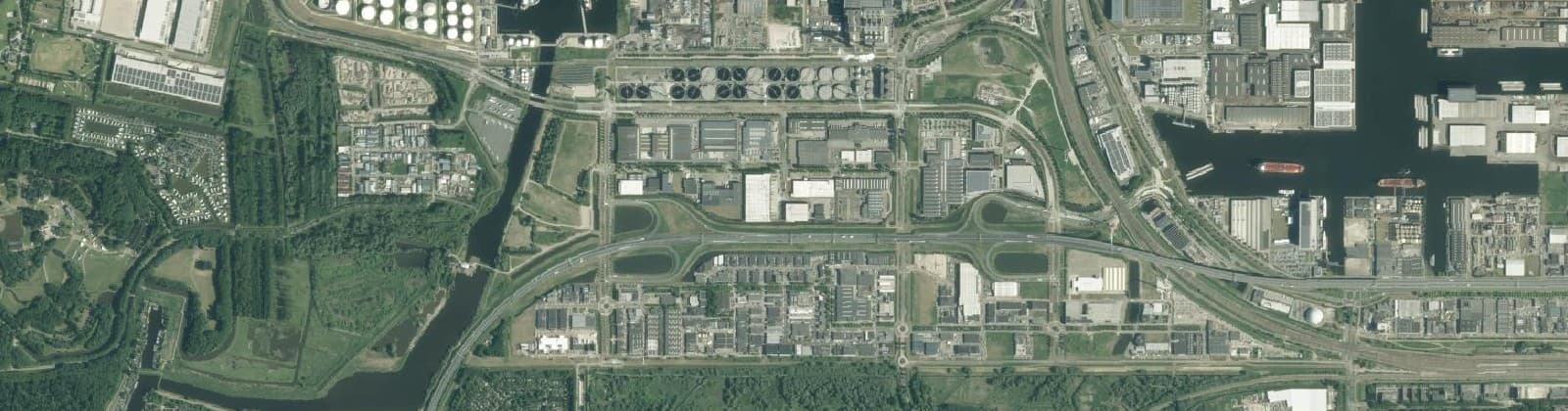 Luchtfoto van Sloterdijk Poort-Noord