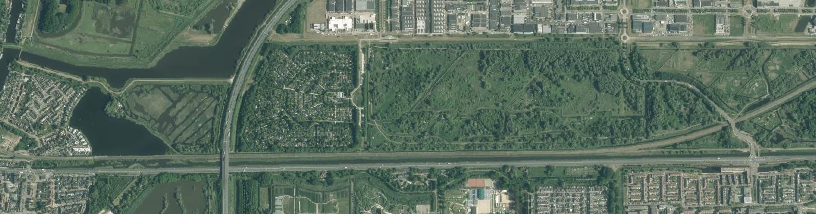 Luchtfoto van Bretten-West