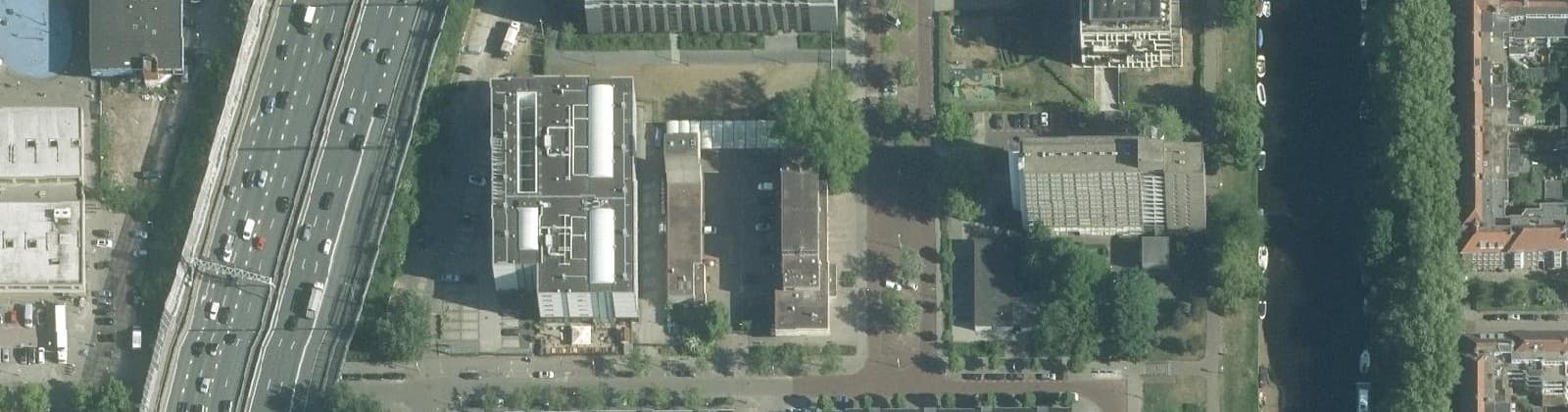 Luchtfoto van Delflandpleinbuurt-Oost