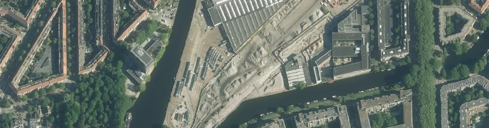 Luchtfoto van Schinkelbuurt-Zuid