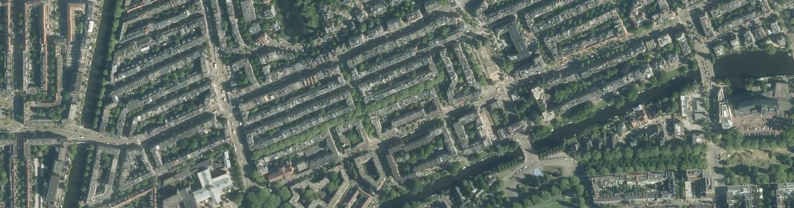 Luchtfoto van Valeriusbuurt-West