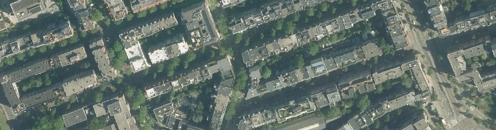 Luchtfoto van Hondecoeterbuurt