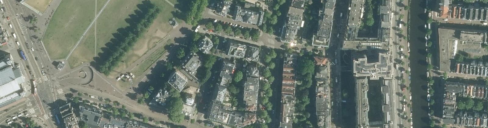 Luchtfoto van Johannes Vermeerbuurt