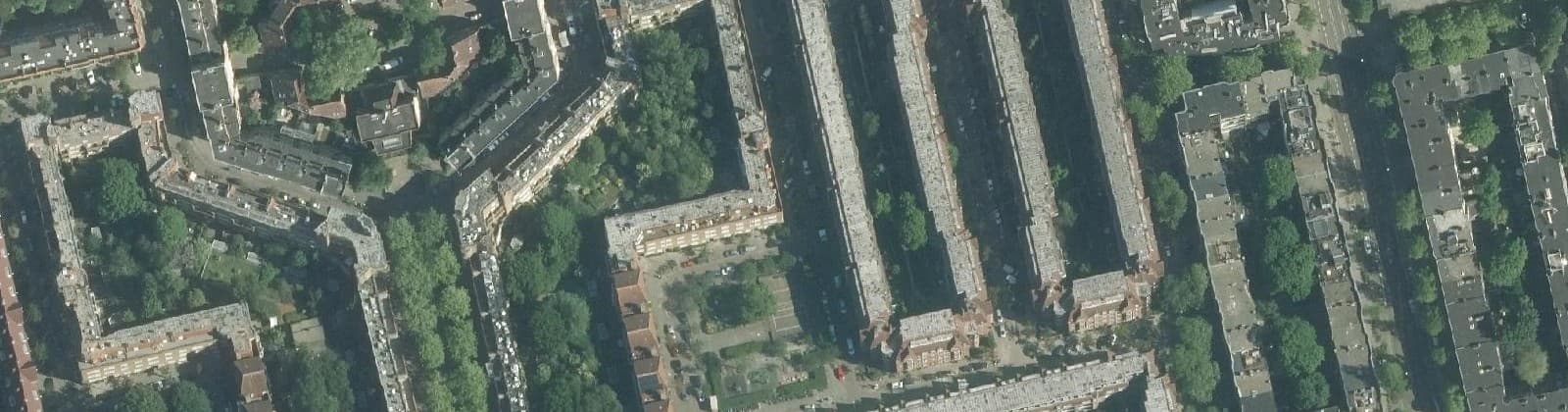Luchtfoto van Burgemeester Tellegenbuurt-Oost
