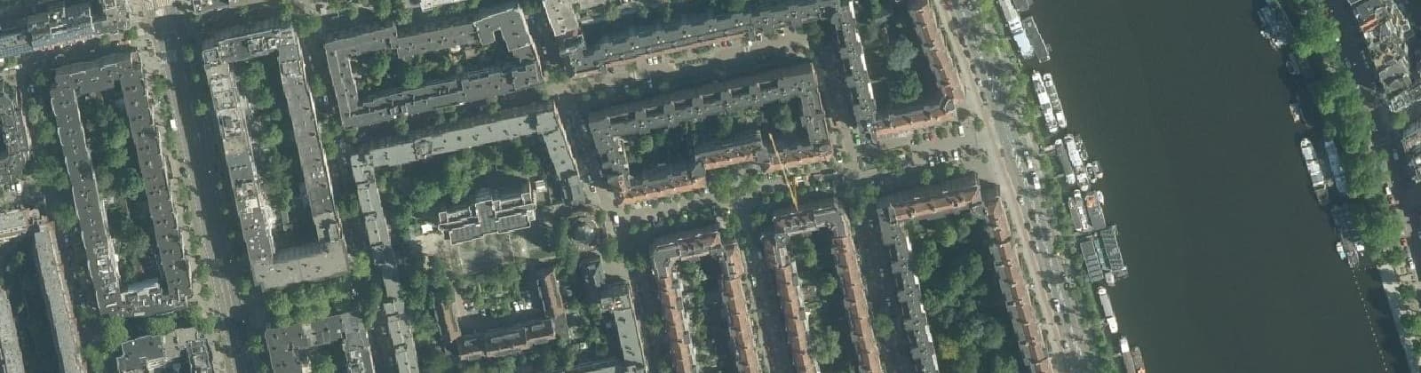 Luchtfoto van Diamantbuurt