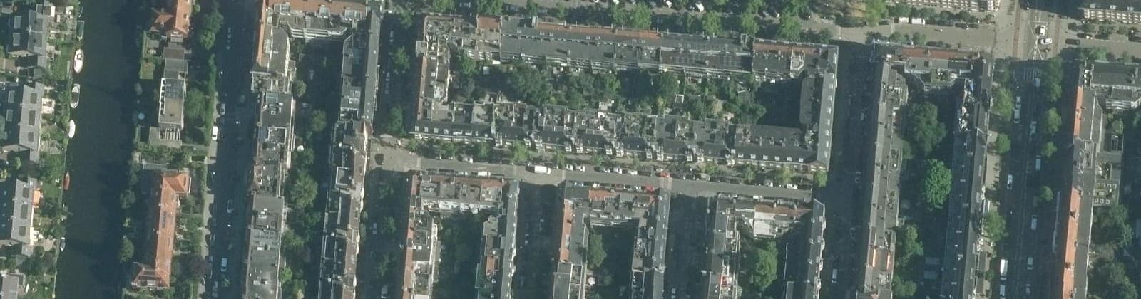 Luchtfoto van Wielingenbuurt
