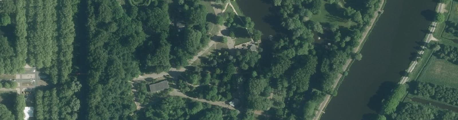 Luchtfoto van Amstelpark