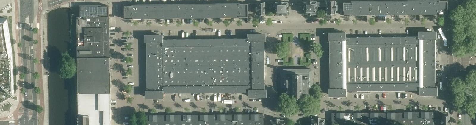Luchtfoto van Bedrijvengebied Veelaan