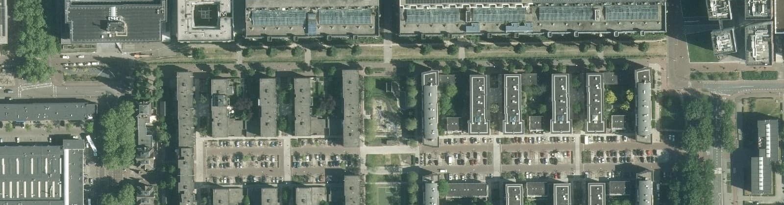 Luchtfoto van Architectenbuurt