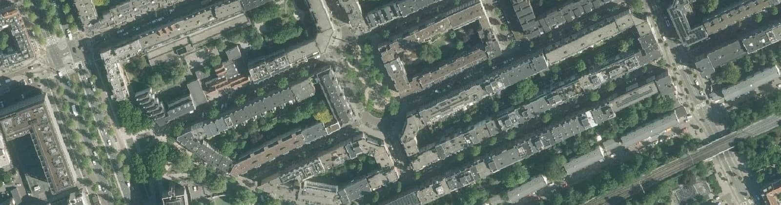 Luchtfoto van Oosterparkbuurt-Zuidwest