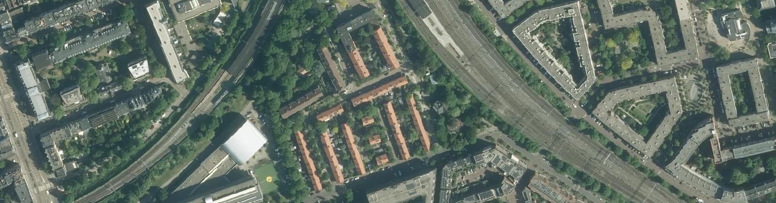 Luchtfoto van Oostpoort