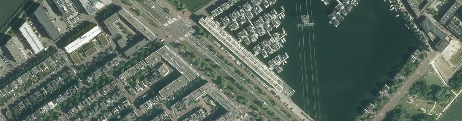 Luchtfoto van Steigereiland-Noord