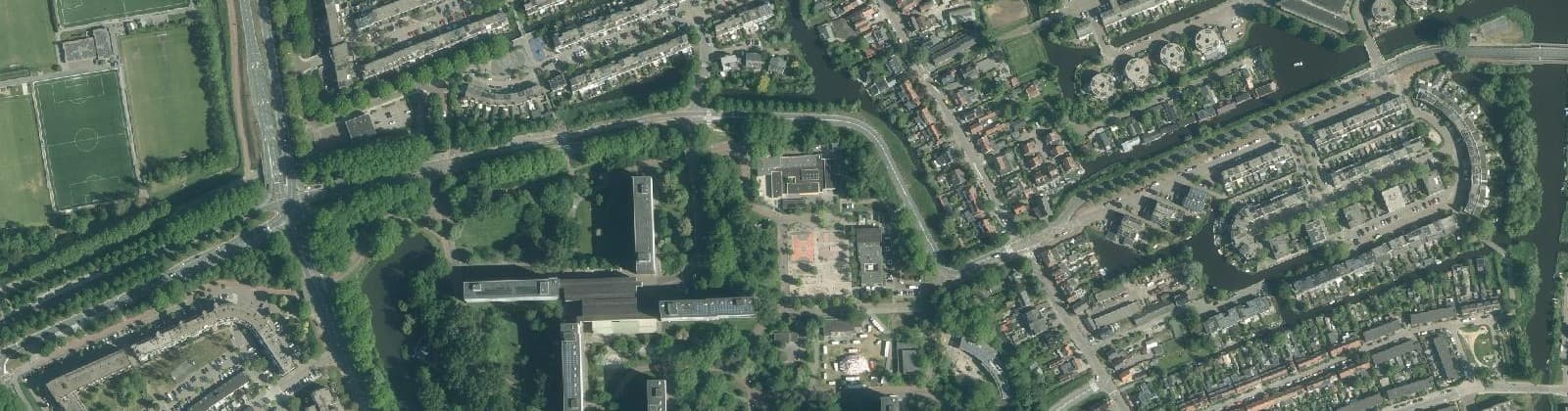 Luchtfoto van Walvisbuurt