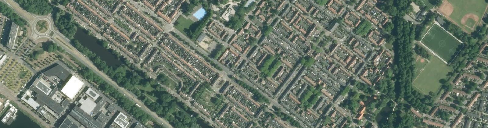 Luchtfoto van Tuindorp Oostzaan-Oost
