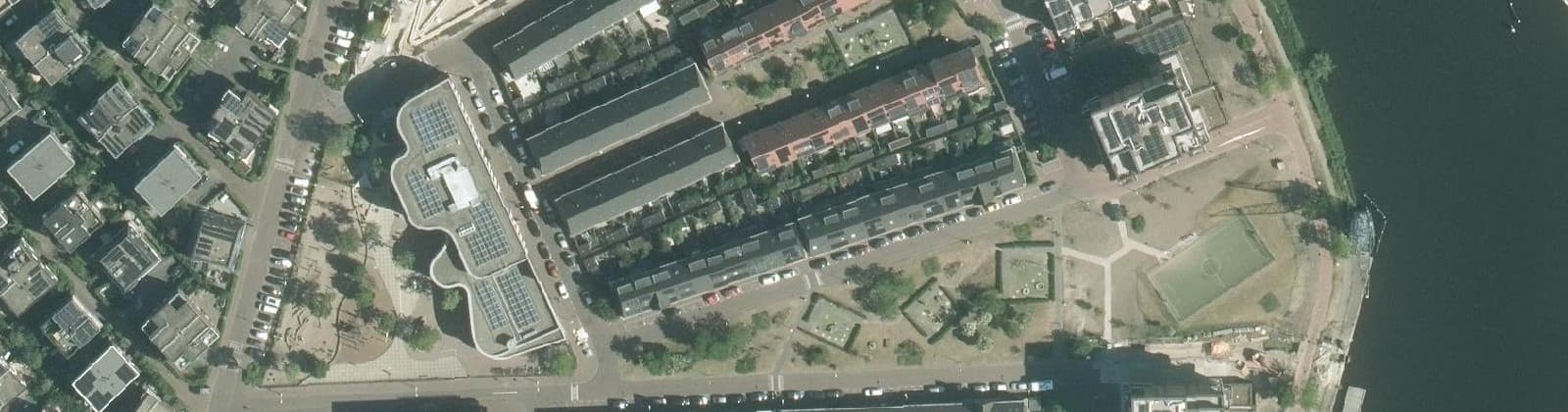 Luchtfoto van De Bongerd