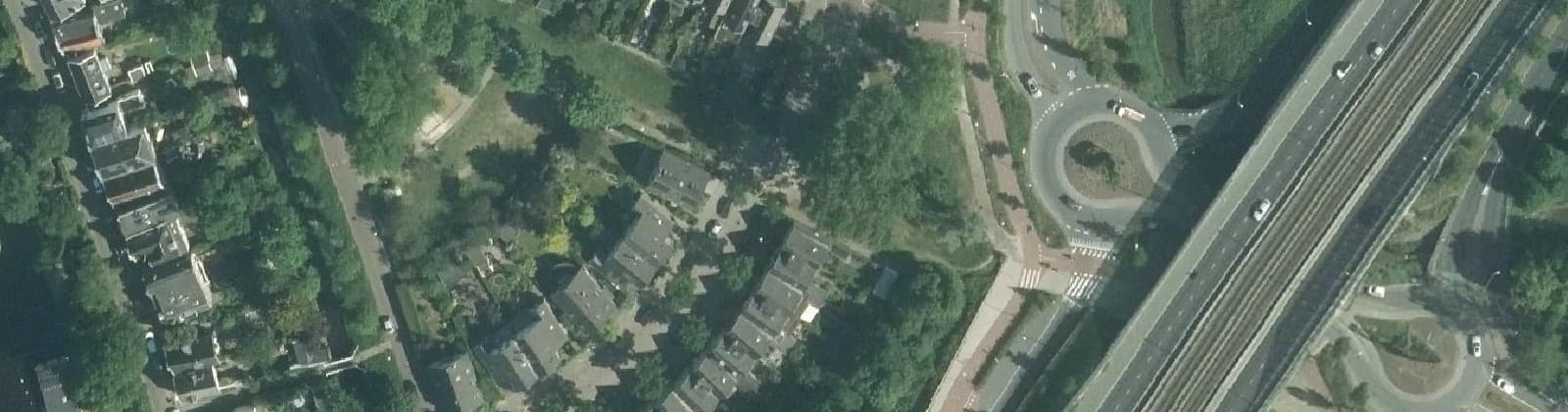 Luchtfoto van Nintemanterrein