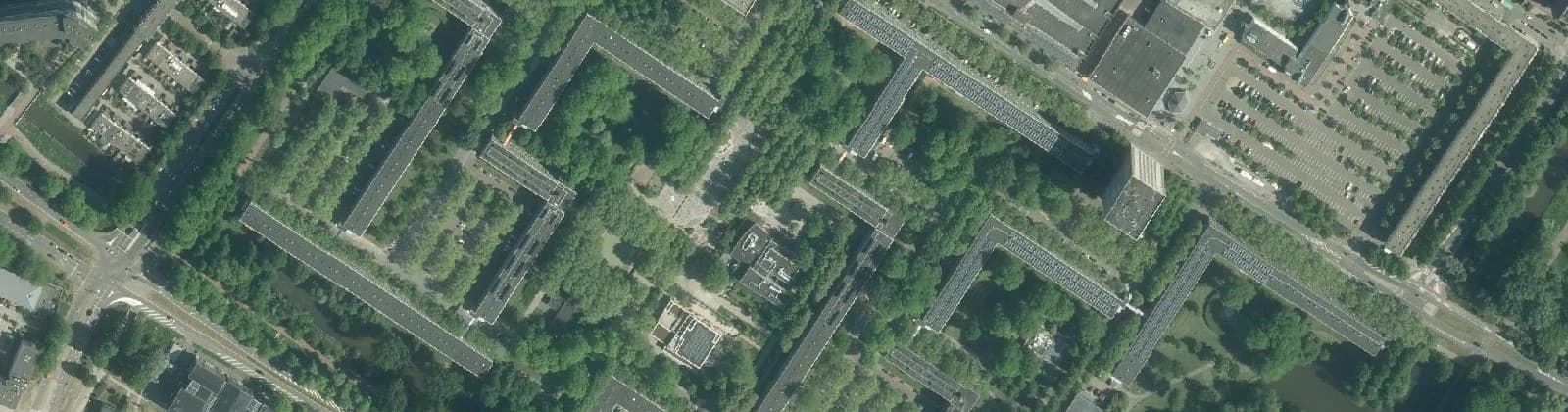 Luchtfoto van Plan van Gool