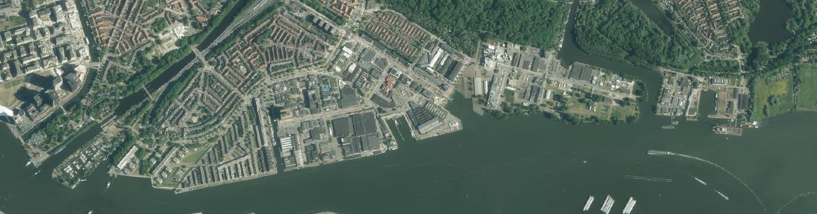 Luchtfoto van Hamerstraatkwartier-West