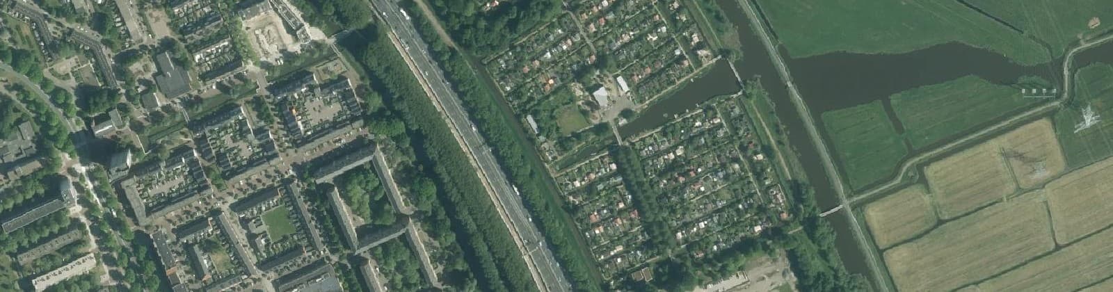 Luchtfoto van Noorderstrook-Oost