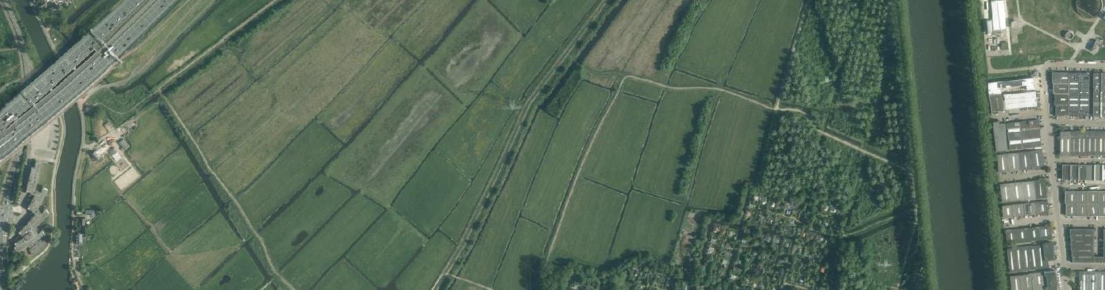 Luchtfoto van Landelijk gebied Driemond