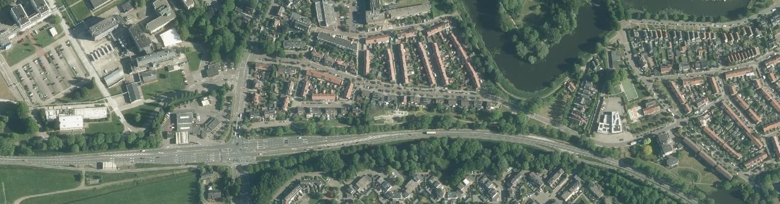 Luchtfoto van Weesp-Zuid I