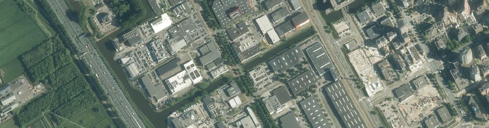 Luchtfoto van Amstel III deel C/D-Noord