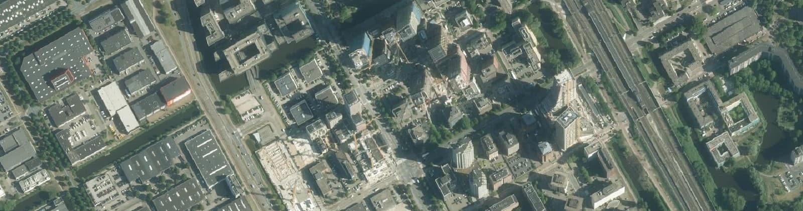 Luchtfoto van Amstel III deel A/B-Noord