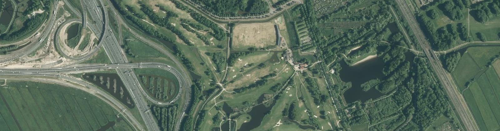 Luchtfoto van Hoge Dijk