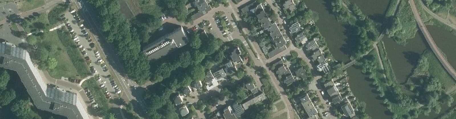 Luchtfoto van Huntum