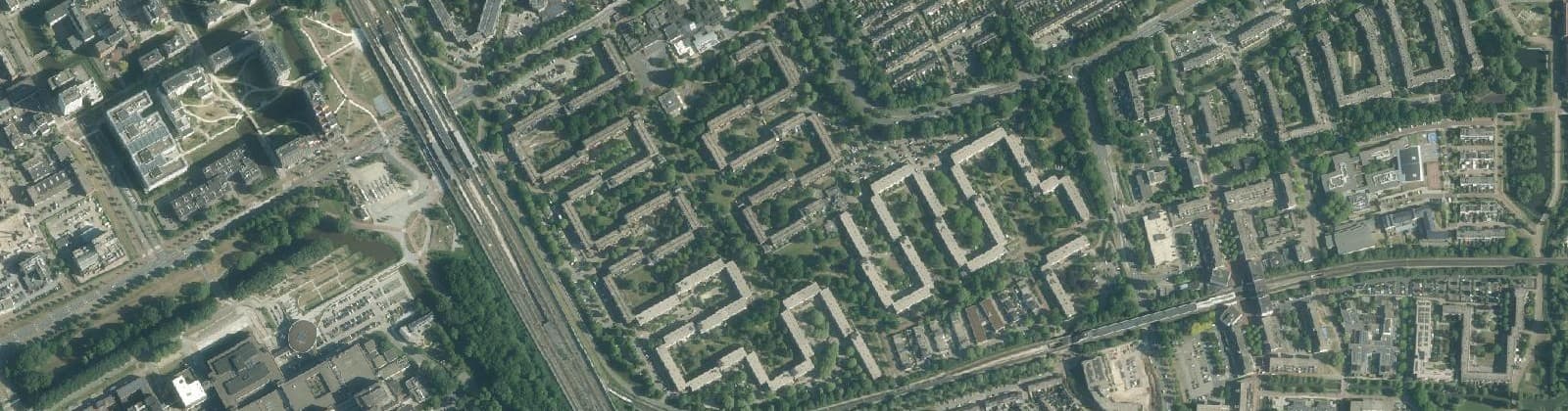 Luchtfoto van Holendrecht-Zuid