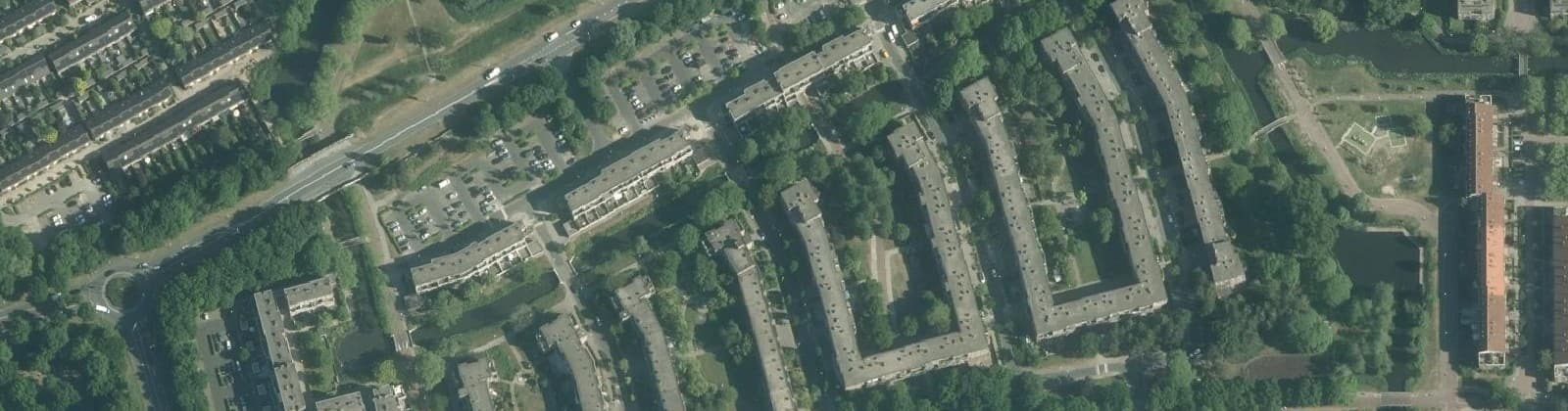 Luchtfoto van Reigersbos 1