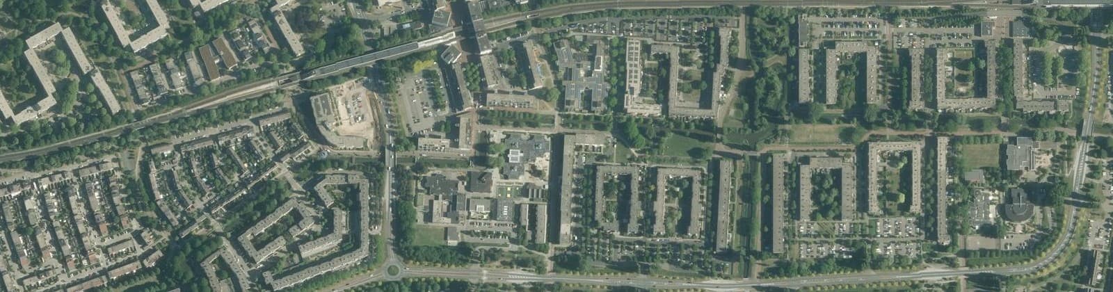 Luchtfoto van Reigersbos 2