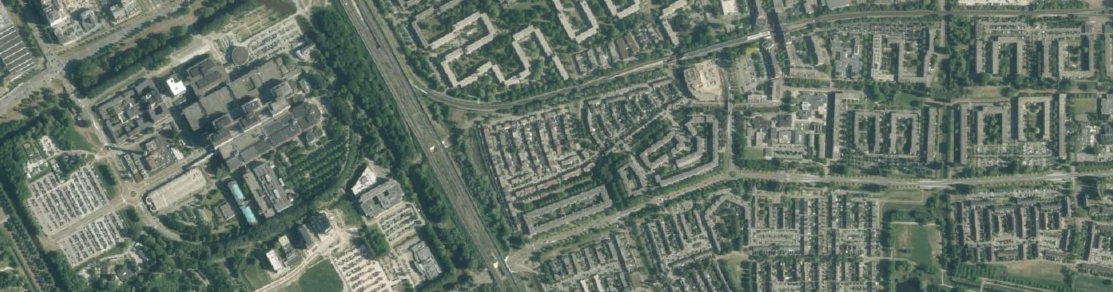 Luchtfoto van Reigersbos 3