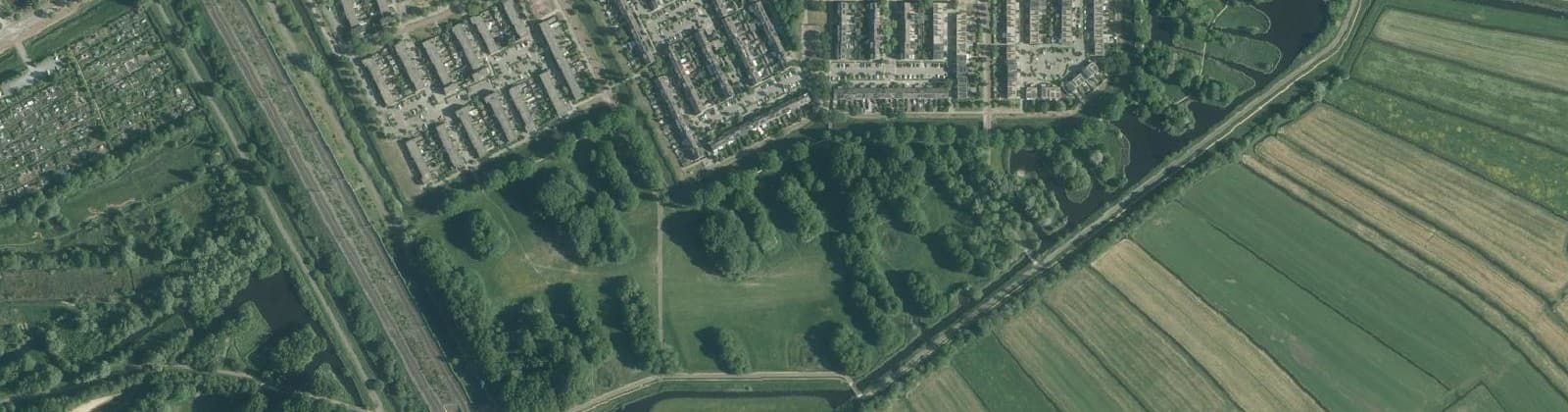 Luchtfoto van Reigersbos 4