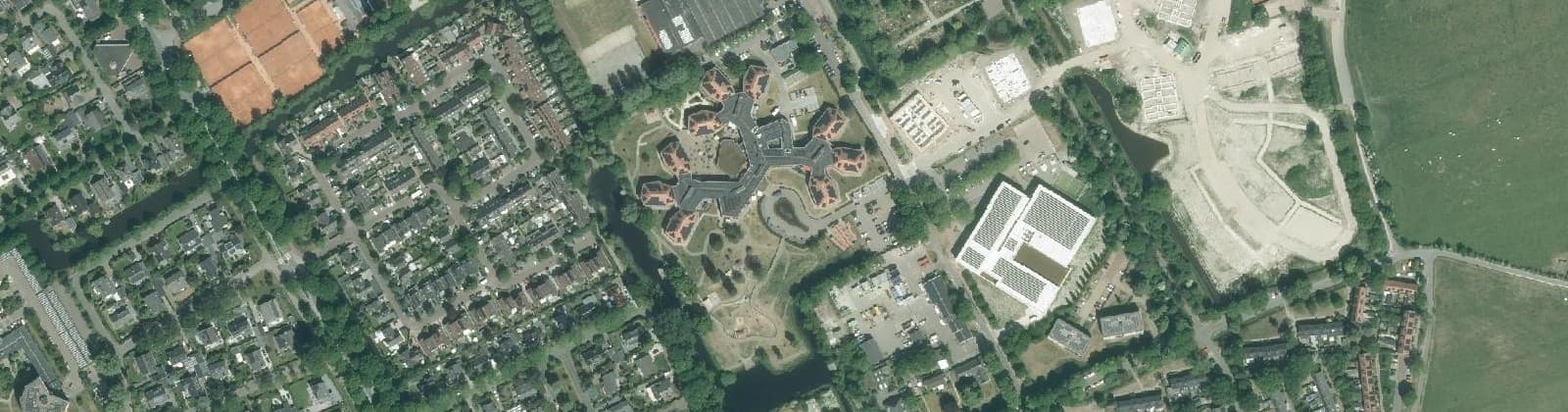 Luchtfoto van Oudtburgh