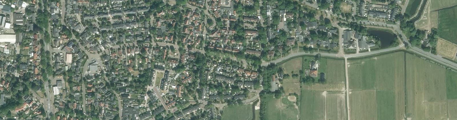 Luchtfoto van Tuin-en Oostdorp