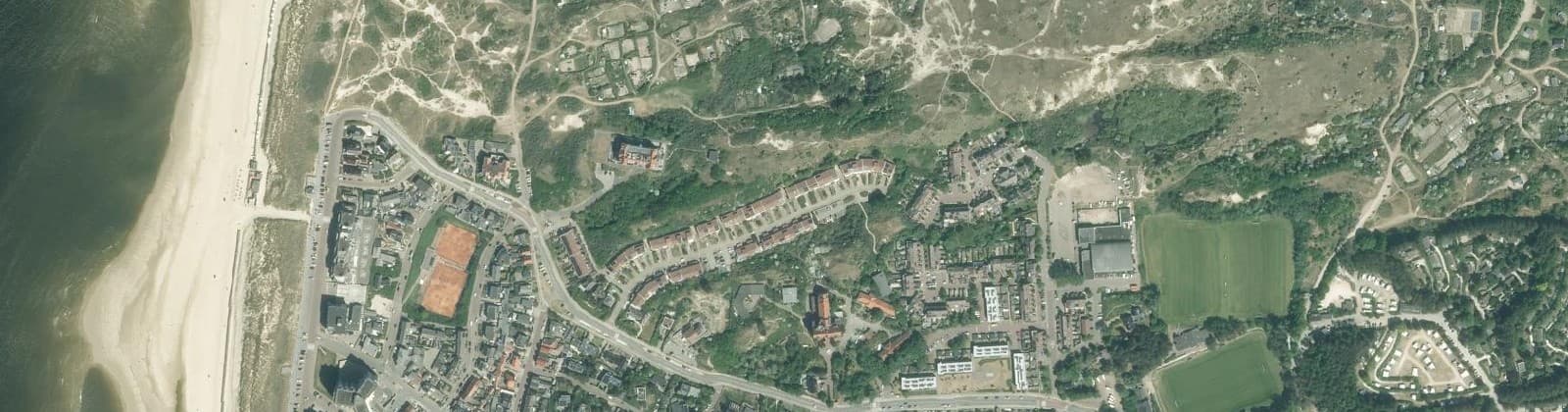 Luchtfoto van Sportlaan