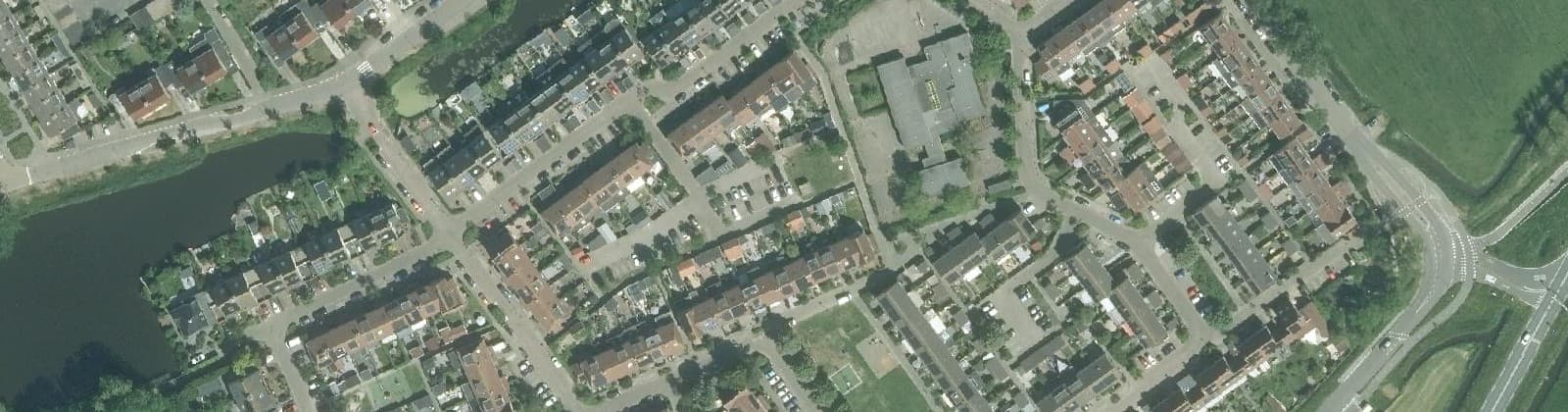 Luchtfoto van Slotplan
