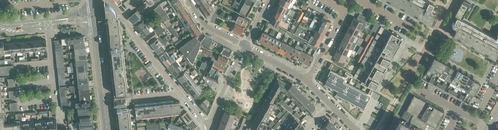 Luchtfoto van Reguliersstraat